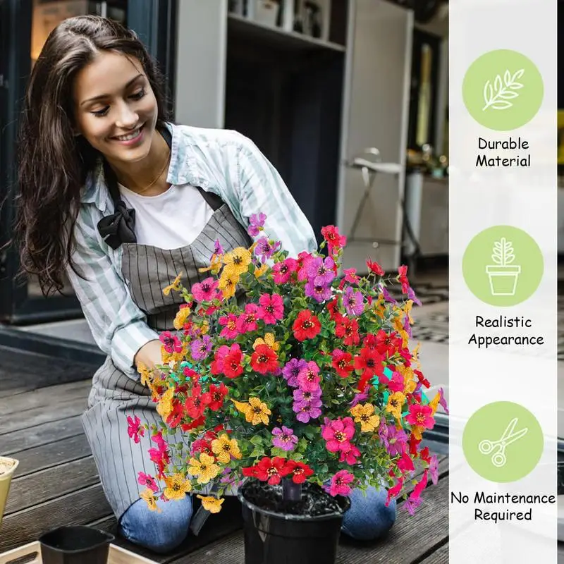 Outdoor Artificial Flower Decoration - Image 2