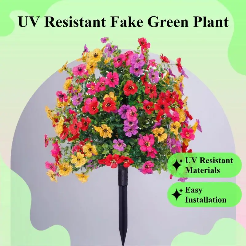Outdoor Artificial Flower Decoration - Image 5