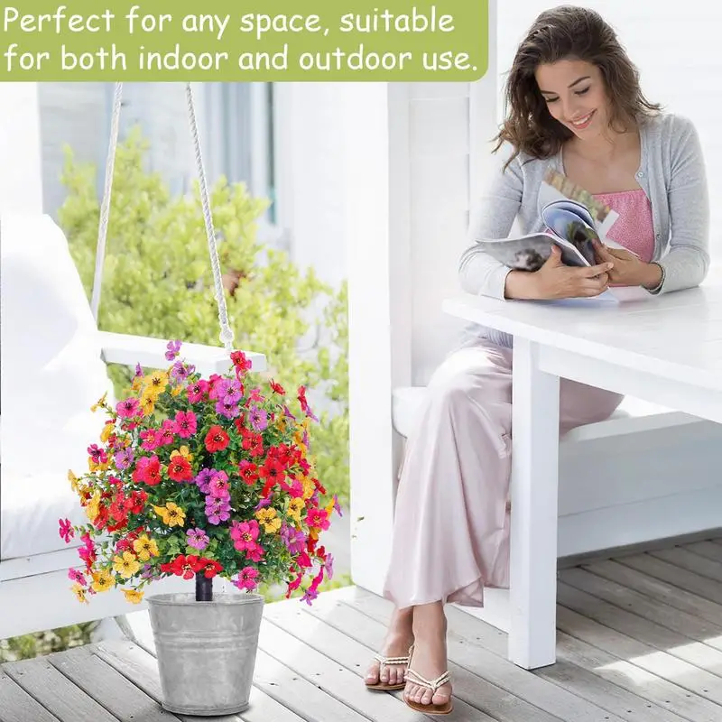 Outdoor Artificial Flower Decoration - Image 9