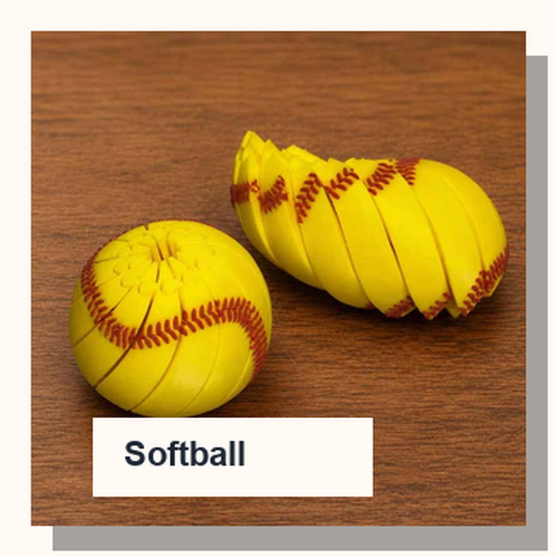 Baseball Fidget Ball Toy - Image 4
